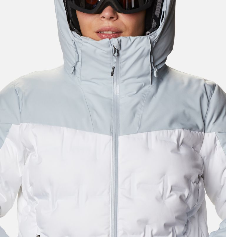 Manteau en duvet Wild Card pour femme - Grandes tailles, Color: White, Cirrus Grey, image 4