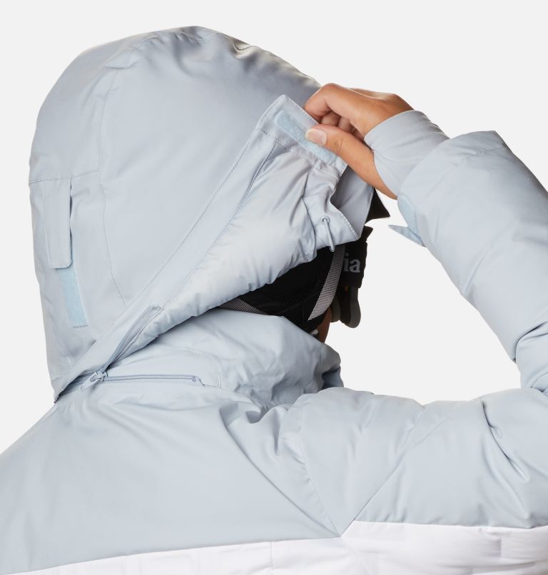 Manteau en duvet Wild Card pour femme - Grandes tailles, Color: White, Cirrus Grey, image 7