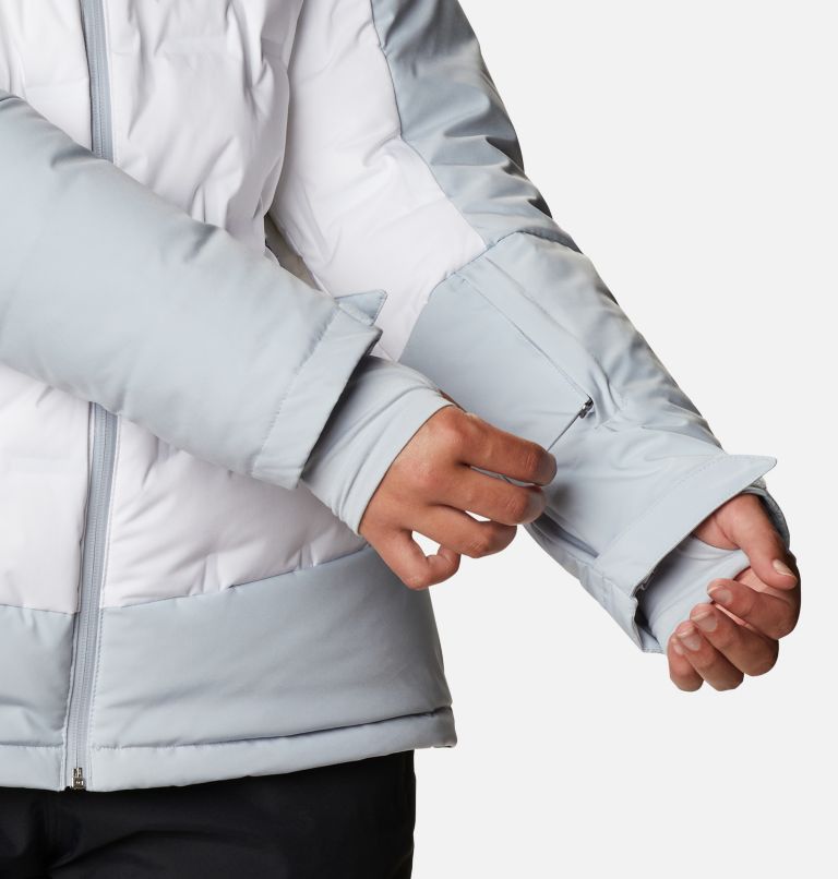 Manteau en duvet Wild Card pour femme - Grandes tailles, Color: White, Cirrus Grey, image 9