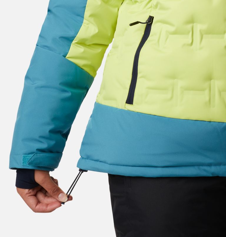 Women's Wild Card Down Jacket - Plus Size, Color: Voltage, Canyon Blue, image 12