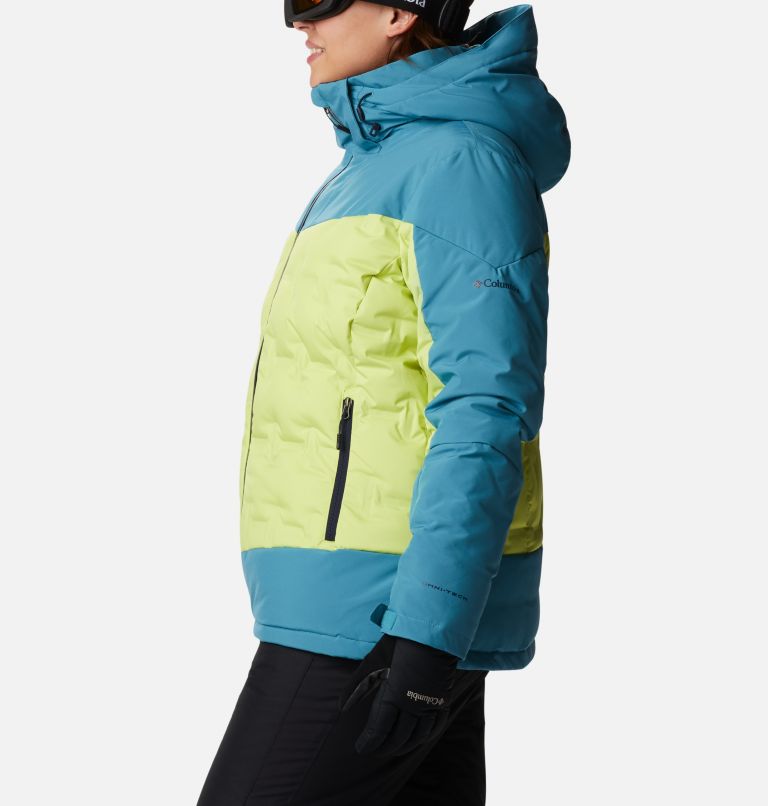 Women's Wild Card Down Jacket - Plus Size, Color: Voltage, Canyon Blue, image 3