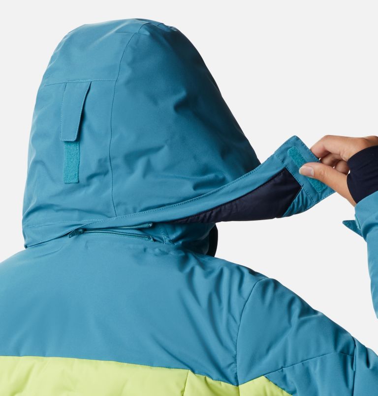 Women's Wild Card Down Jacket - Plus Size, Color: Voltage, Canyon Blue, image 8