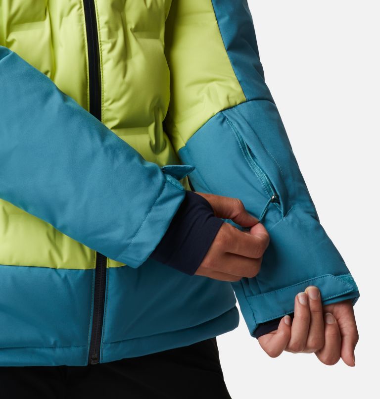 Women's Wild Card Down Jacket - Plus Size, Color: Voltage, Canyon Blue, image 10