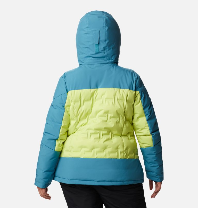 Women's Wild Card Down Jacket - Plus Size, Color: Voltage, Canyon Blue, image 2