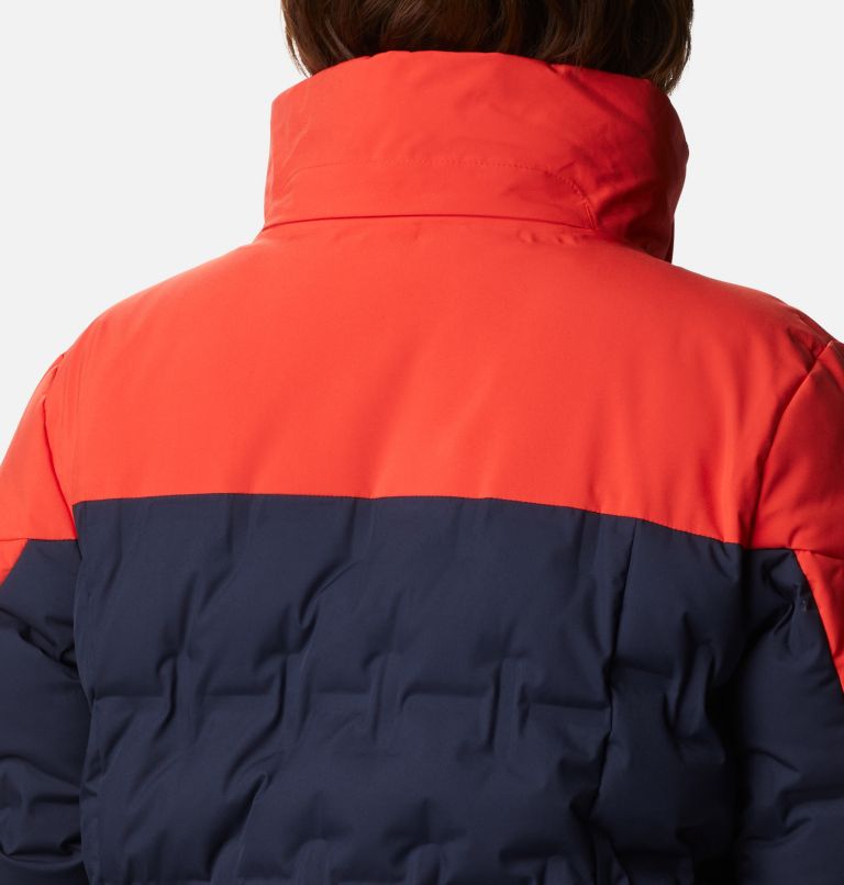 Wild Card Down Jkt | 472 | 3X, Color: Dark Nocturnal, Bold Orange, image 9