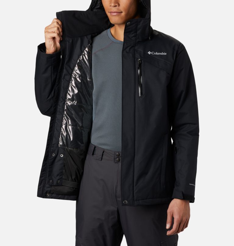 Men's Last Tracks Insulated Ski Jacket, Color: Black, image 7
