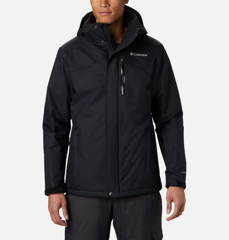 Men's Last Tracks Insulated Ski Jacket, Color: Black, image 1