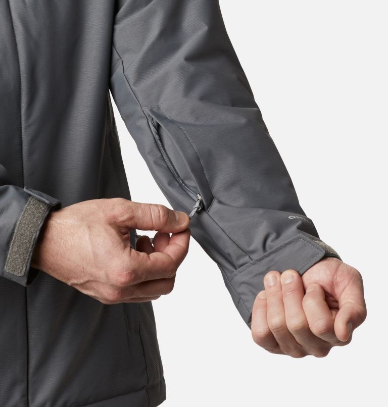 Last Tracks Jacket | 023 | M, Color: City Grey Melange, image 6