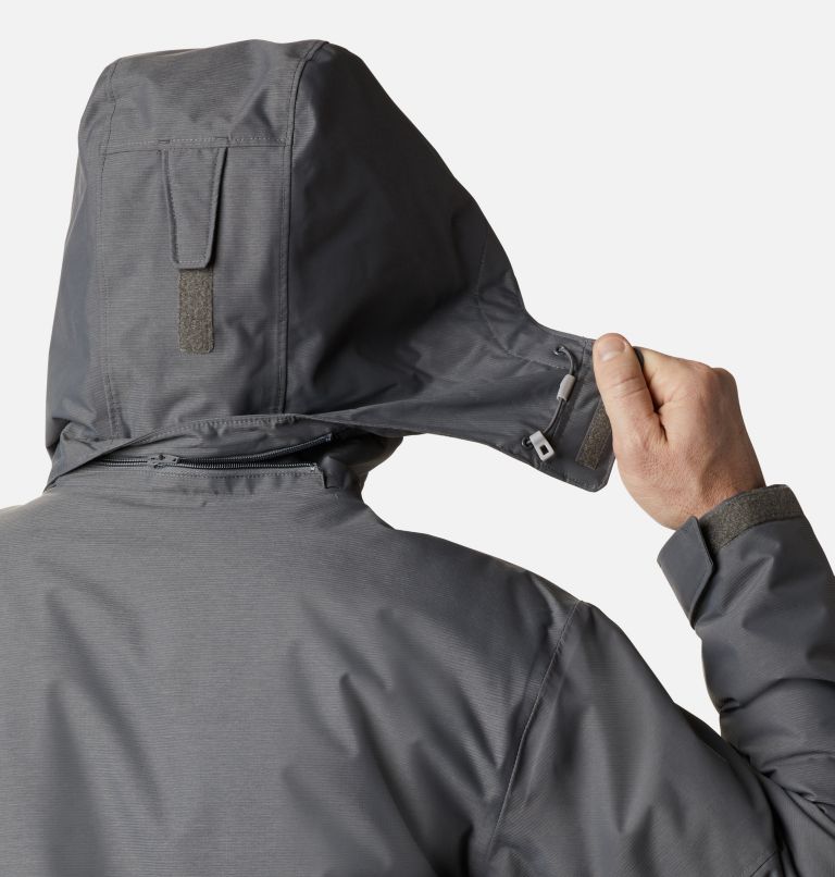 Last Tracks Jacket | 023 | M, Color: City Grey Melange, image 8