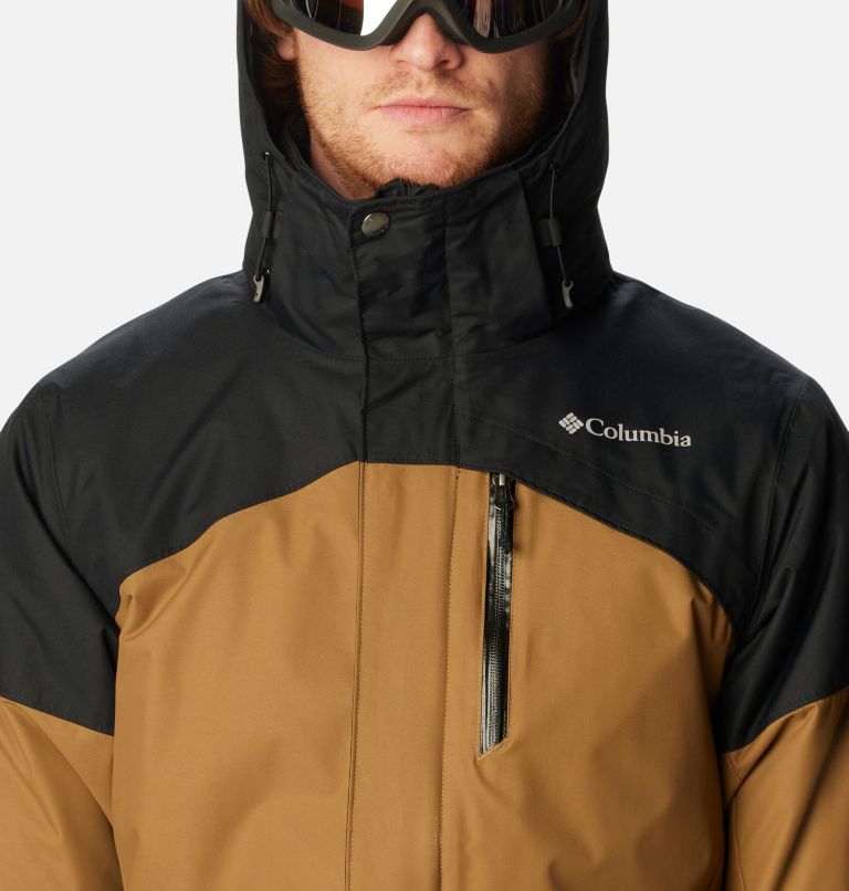 Men's Last Tracks Insulated Ski Jacket, Color: Delta, Black, image 4
