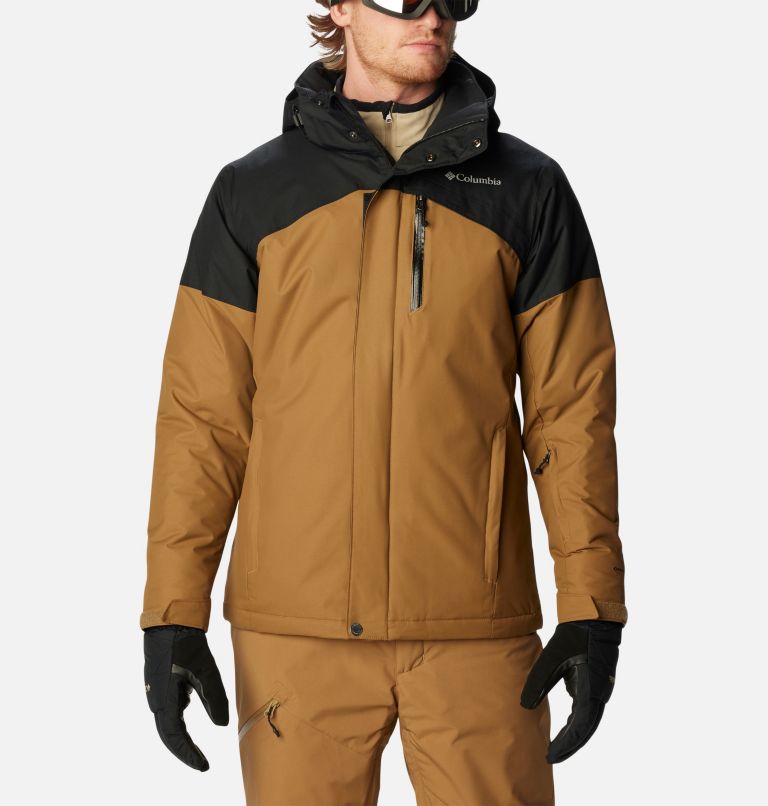 Men's Last Tracks Insulated Ski Jacket, Color: Delta, Black, image 1
