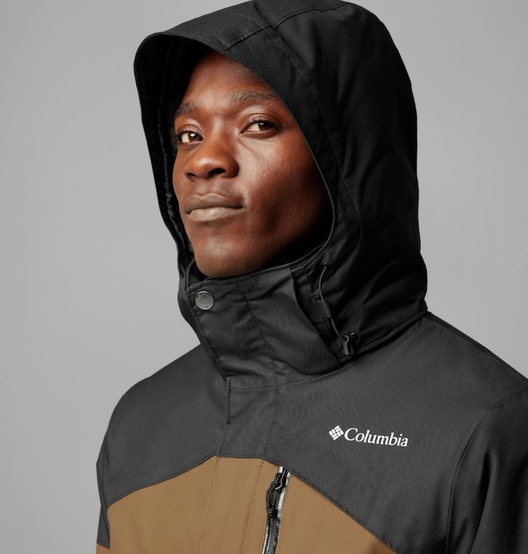 Thumbnail: Men's Last Tracks Insulated Ski Jacket, Color: Delta, Black, image 12
