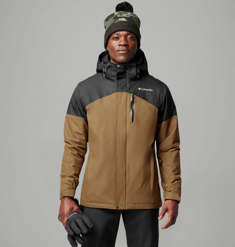 Thumbnail: Men's Last Tracks Insulated Ski Jacket, Color: Delta, Black, image 13