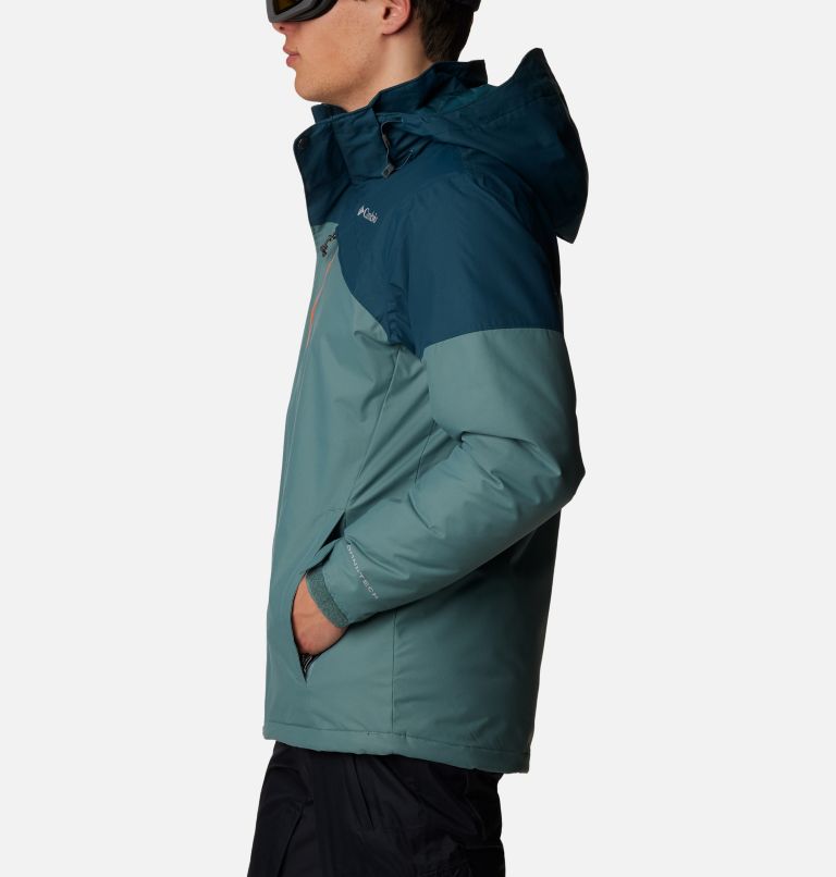 Columbia titanium altitude tracker hooded outlet jacket