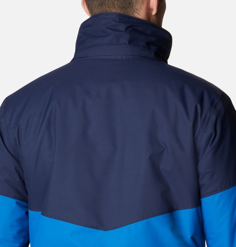 Columbia Hombre Chaqueta De Esquí con Capucha, Bright Indigo