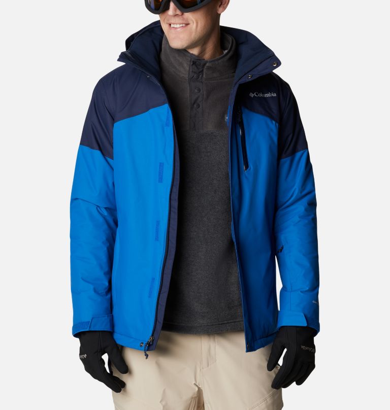 Nebulus BLOCKY P5021 - Chaqueta de esquí para hombre (talla S), color azul  marino