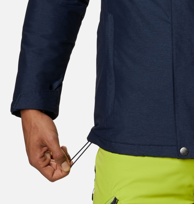 Thumbnail: Men's Last Tracks Insulated Ski Jacket, Color: Collegiate Navy Melange, image 7