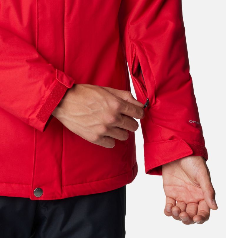 Thumbnail: Men's Last Tracks Ski Jacket, Color: Mountain Red, image 9