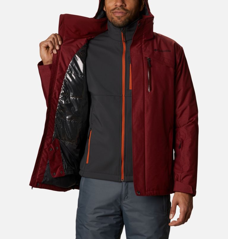 Manteau Last Tracks pour homme, Color: Red Jasper Melange, image 5