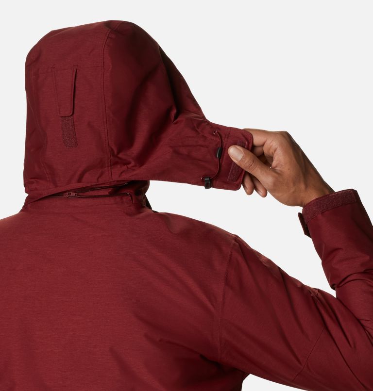 Manteau Last Tracks pour homme, Color: Red Jasper Melange, image 6