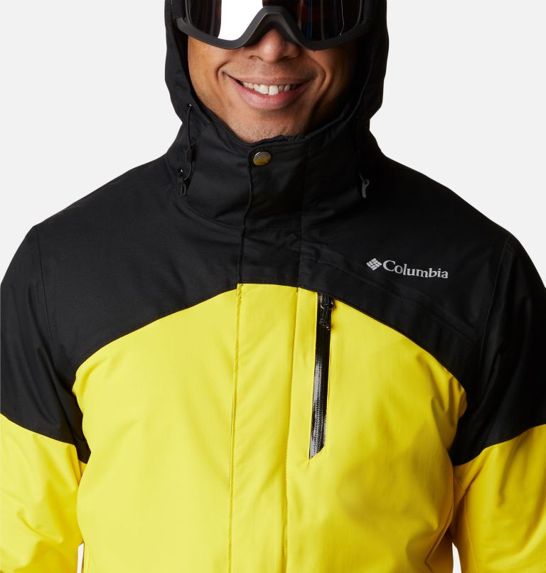 Veste de ski Last Tracks homme, Color: Laser Lemon, Black, image 4