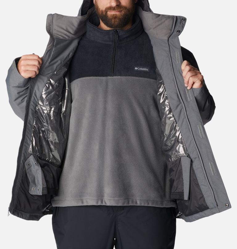 Manteau Last Tracks pour homme - Tailles fortes, Color: City Grey Melange, image 5