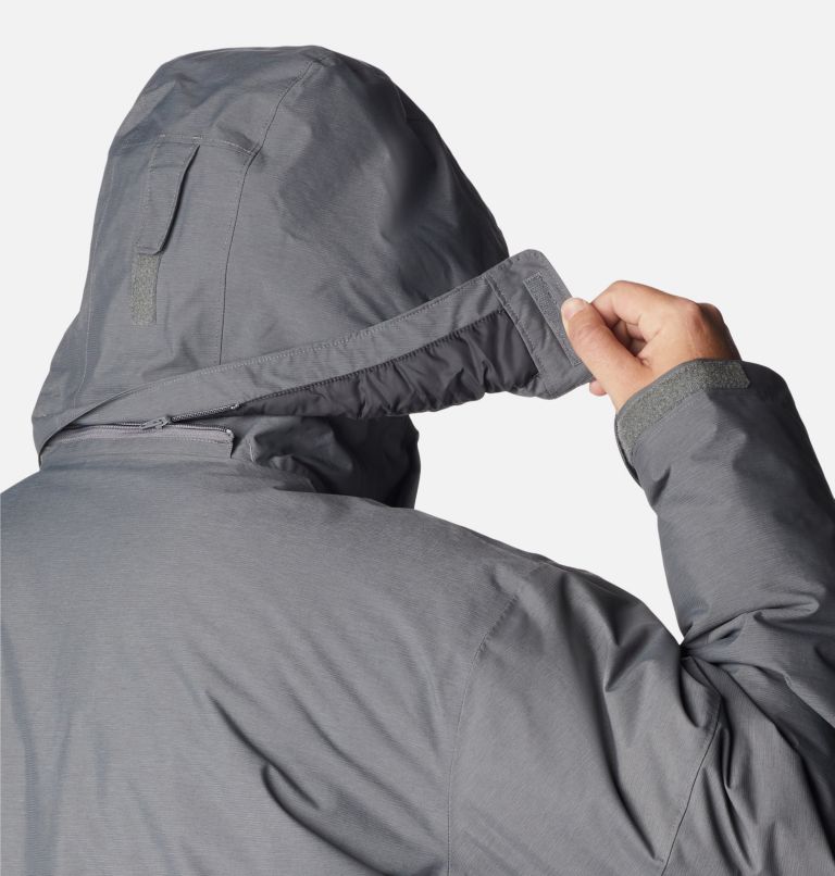 Manteau Last Tracks pour homme - Tailles fortes, Color: City Grey Melange, image 7