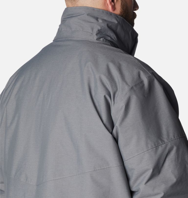 Manteau Last Tracks pour homme - Tailles fortes, Color: City Grey Melange, image 8