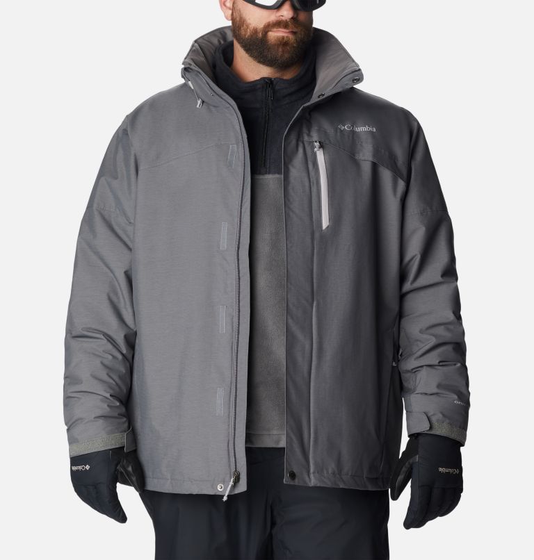 Manteau Last Tracks pour homme - Tailles fortes, Color: City Grey Melange, image 10