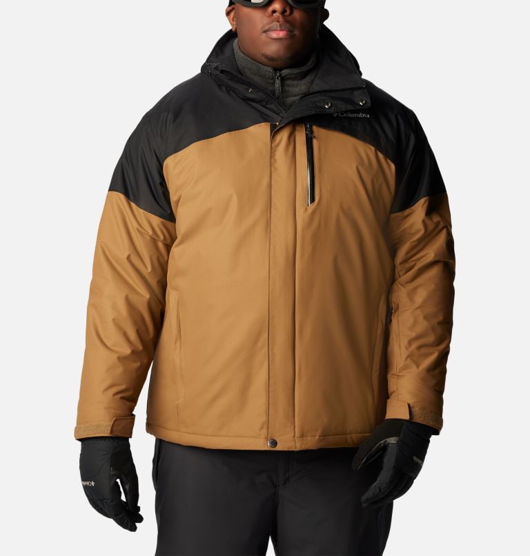 Columbia Titanium Jacket Shell Mens Small Orange Ski Waterproof Omni Tech  Snow