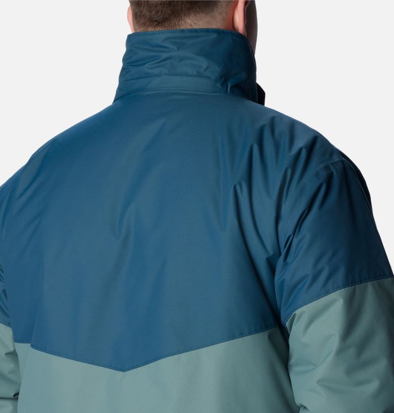 Men's Last Tracks Insulated Ski Jacket - Big, Color: Metal, Night Wave, image 8