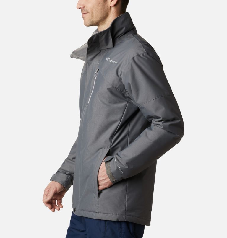 Manteau Last Tracks pour homme - Tailles fortes, Color: City Grey Melange, image 3