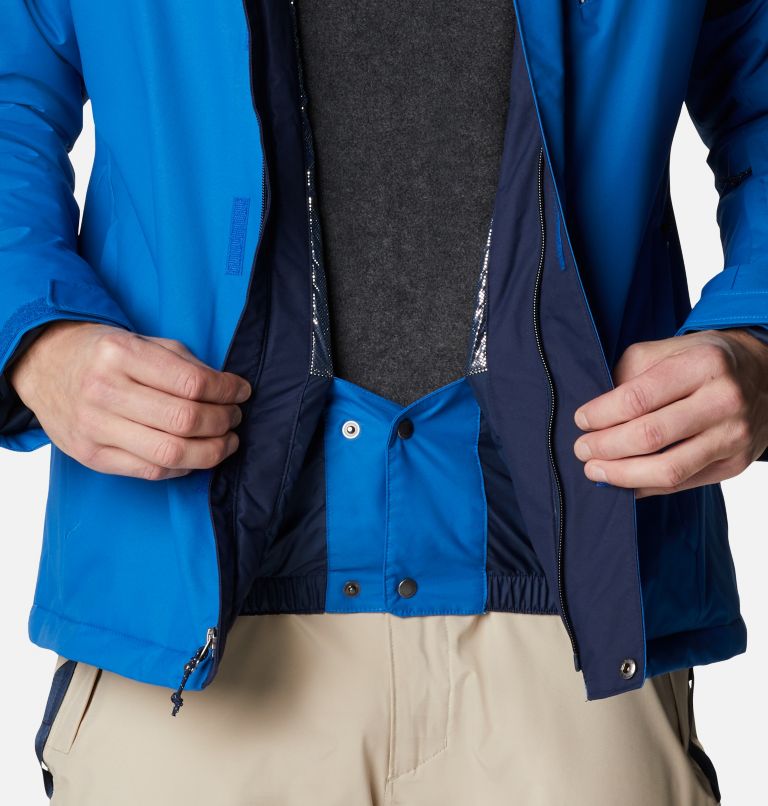 Men's Last Tracks Insulated Ski Jacket - Tall, Color: Bright Indigo, Collegiate Navy