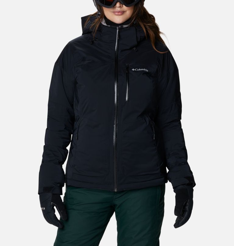 Black womens best sale snow jacket