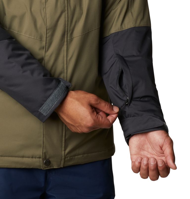 Valley Point Jacket | 397 | XL, Color: Stone Green, Shark, image 7