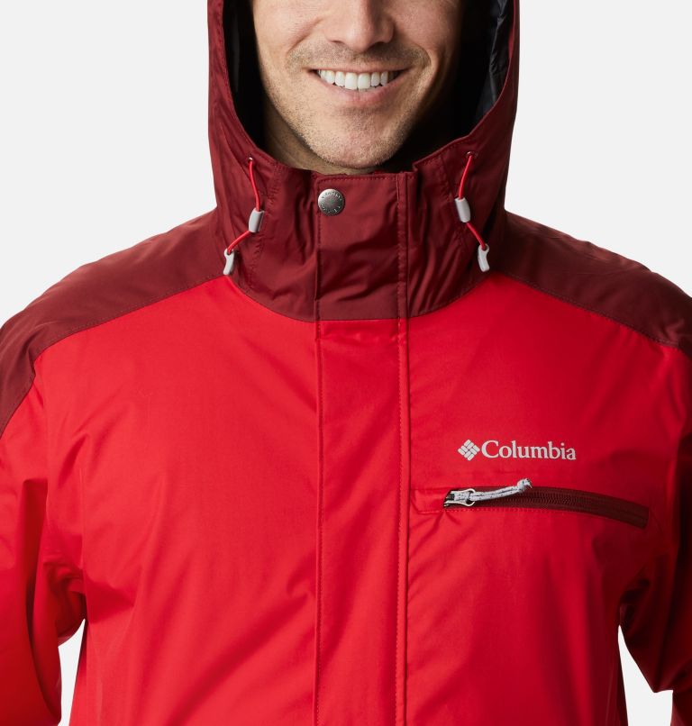 Veste Columbia Valley Point Homme – Imperméable, Respirante Omni-Tech, Doublure Thermique Omni-Heat – Pour Randonnée, Ski Et Plein Air