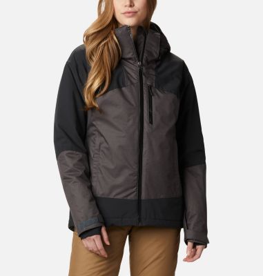Giacca da sci imbottita Fall Zone da donna Fall Zone&trade; Insulated Jacket | 462 | L, Shark, Black, front