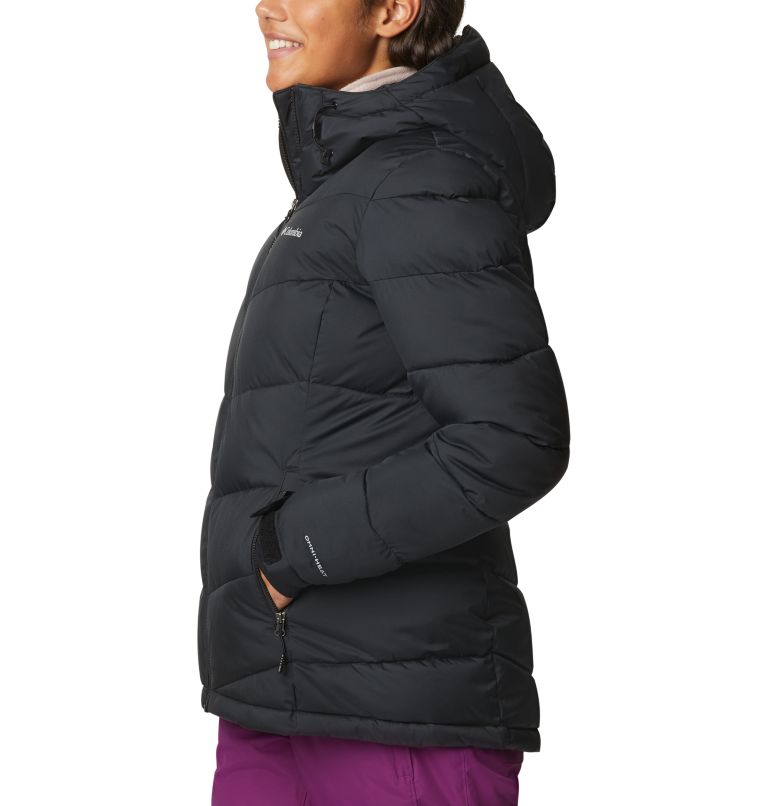 Thumbnail: Women's Abbott Peak Insulated Waterproof Ski Jacket, Color: Black, image 3