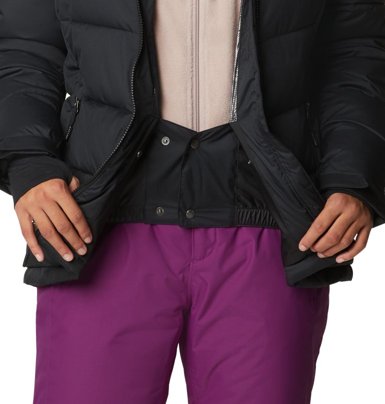 Thumbnail: Women's Abbott Peak Insulated Waterproof Ski Jacket, Color: Black, image 9