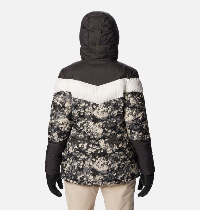 Manteau isolé Abbott Peak pour femme, Color: Black Iceblooms Print, Shark, White, image 2