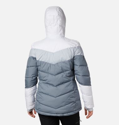 Giacca da sci imbottita Abbott Peak da donna Abbott Peak&trade; Insulated Jacket | 021 | M, Grey Ash, White, Cirrus Grey, back