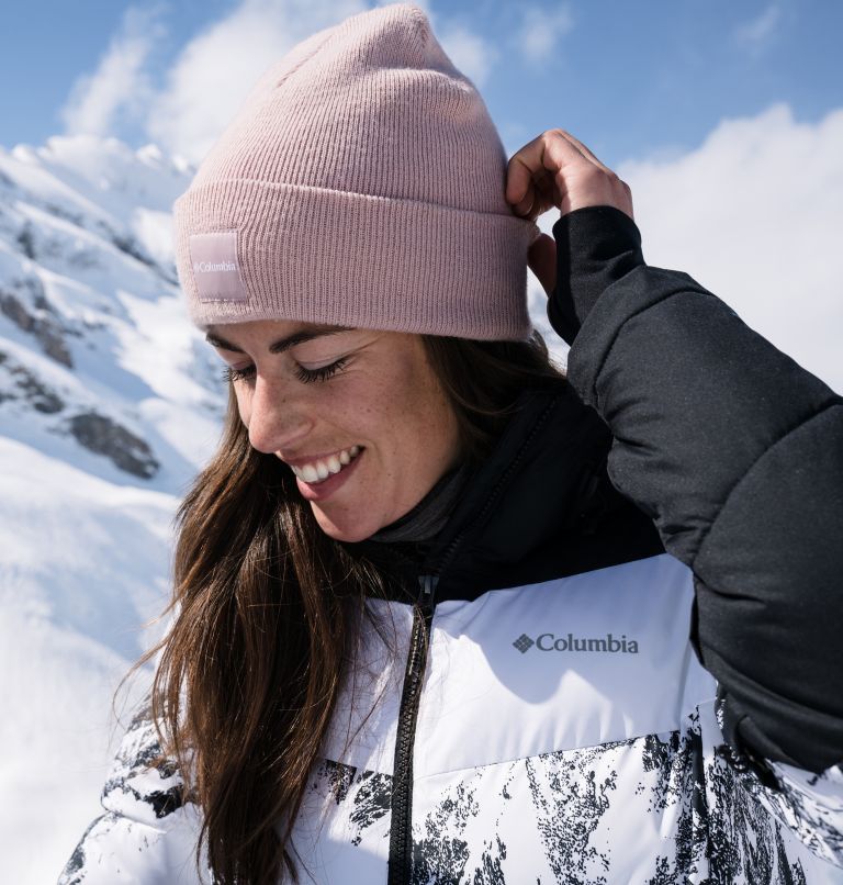 Women's Abbott Peak Insulated Ski Jacket, Color: White Berg Print, Black, White, image 14
