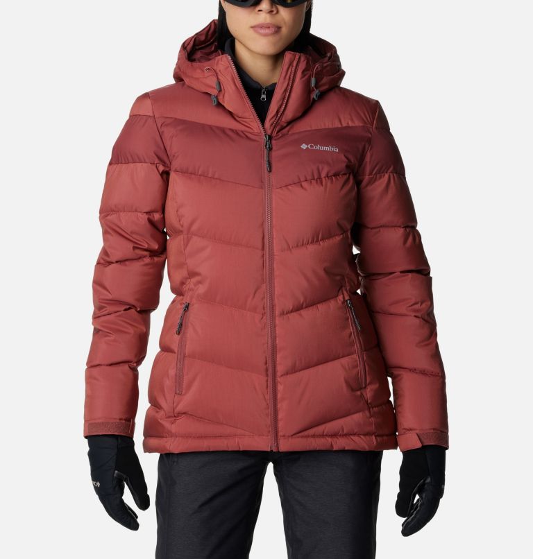 Thumbnail: Veste de ski Imperméable  isolée Abbott Peak femme, Color: Beetroot Liquify, image 1