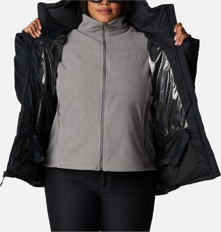 Women's Abbott Peak Insulated Jacket - Plus Size, Color: Black, image 5