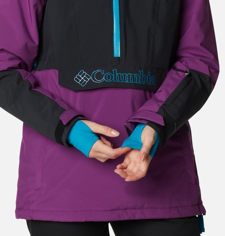 Columbia dust on crust insulated ski jacket best sale in blac