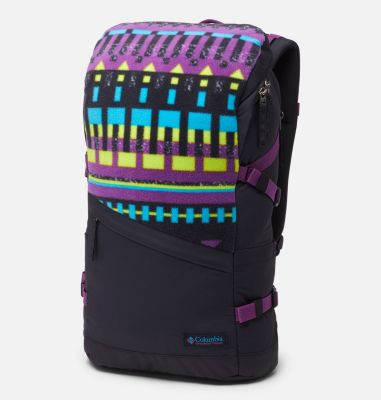 Unisex Falmouth 24L Backpack Falmouth&trade; 24L Backpack | 673 | O/S, Black Print, Black, front