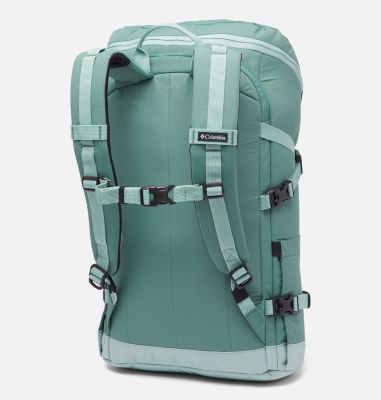 Unisex Falmouth 24L Backpack Falmouth&trade; 24L Backpack | 673 | O/S, Thyme Green, Aqua Tone, back