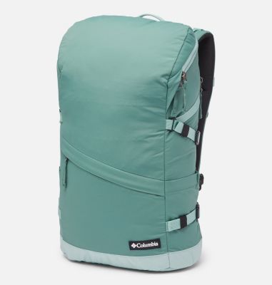 Unisex Falmouth 24L Backpack Falmouth&trade; 24L Backpack | 673 | O/S, Thyme Green, Aqua Tone, front