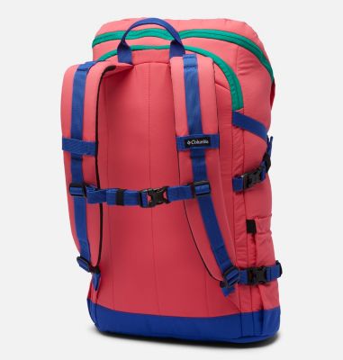 Unisex Falmouth 24L Backpack Falmouth&trade; 24L Backpack | 673 | O/S, Bright Geranium, Lapis Blue, back