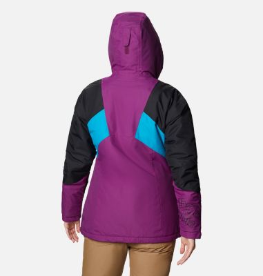 Giacca da sci imbottita Alpine Diva&trade; da donna Alpine Diva&trade; Insulated Jacket | 472 | XL, Plum, Black, Fjord Blue, back